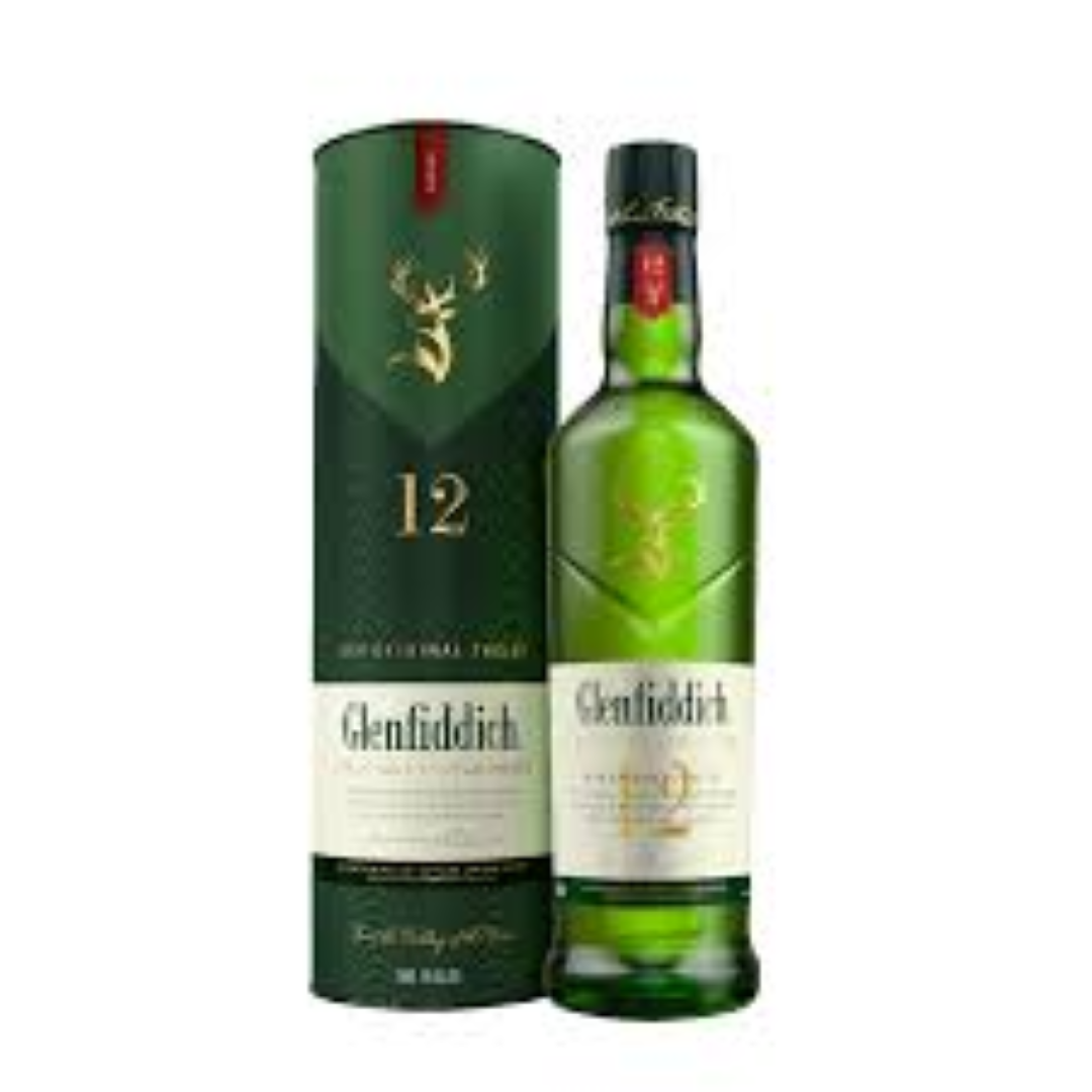 GLENFIDDICH 12YRS 750ML